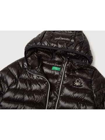 Benetton Steppjacke in Schwarz