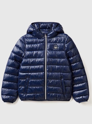 Benetton Steppjacke in Dunkelblau