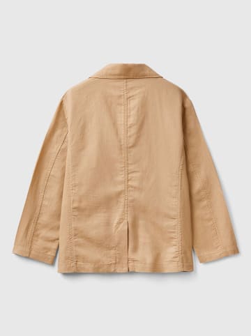 Benetton Blazer in Hellbraun
