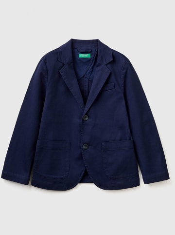 Benetton Blezer w kolorze granatowym