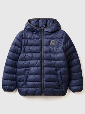 Benetton Steppjacke in Dunkelblau