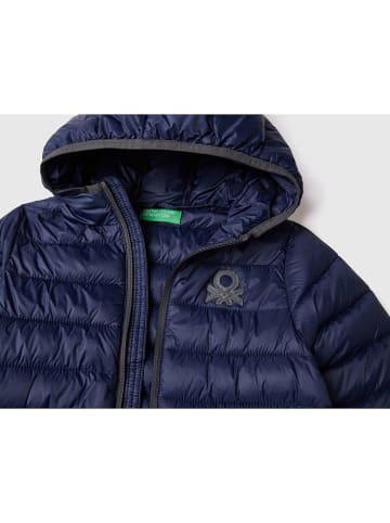 Benetton Kurtka pikowana w kolorze granatowym