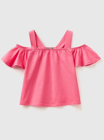 Benetton Koszulka w kolorze różowym