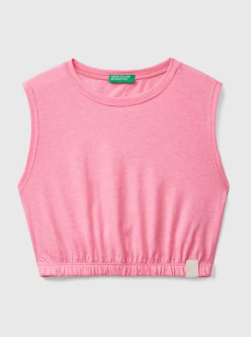 Benetton Top w kolorze jasnoróżowym