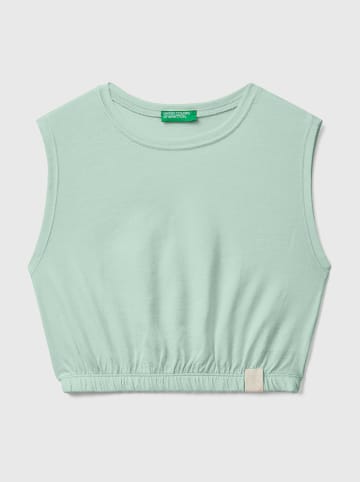 Benetton Top w kolorze zielonym