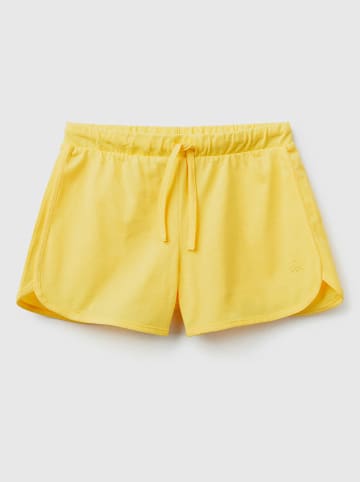Benetton Szorty w kolorze żółtym