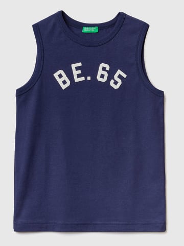 Benetton Top in Dunkelblau