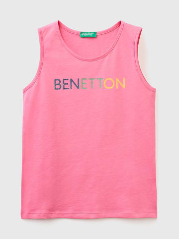 Benetton Top w kolorze jasnoróżowym