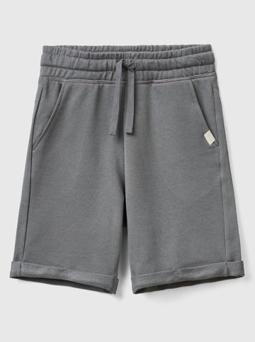 Benetton Bermudy w kolorze szarym