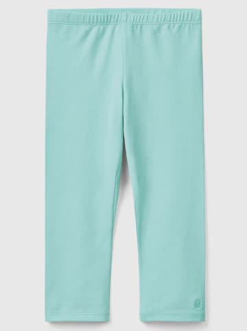 Benetton Leggings in Türkis