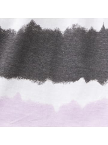 Benetton Shorts in Lila/ Anthrazit