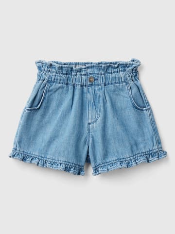Benetton Jeans-Shorts in Hellblau
