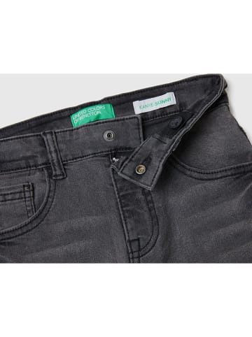 Benetton Dżinsy - Regular fit - w kolorze szarym