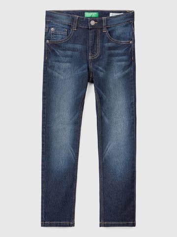 Benetton Dżinsy - Regular fit - w kolorze granatowym