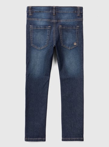 Benetton Dżinsy - Regular fit - w kolorze granatowym