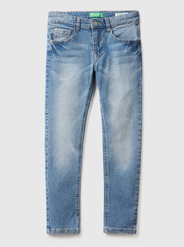 Benetton Dżinsy - Regular fit - w kolorze błękitnym