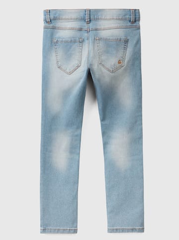 Benetton Dżinsy - Regular fit - w kolorze błękitnym