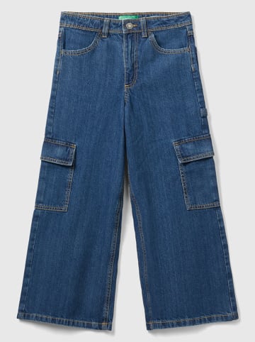 Benetton Cargojeans - Comfort fit - in Blau