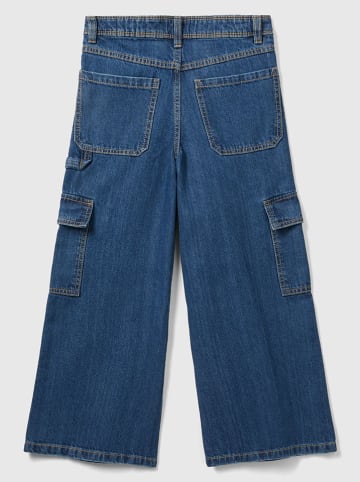 Benetton Bojówki dżinsowe - Comfort fit - w kolorze niebieskim