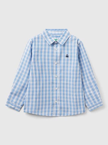 Benetton Hemd in Hellblau
