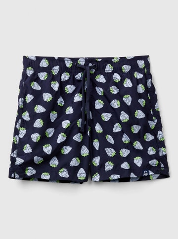 Benetton Badeshorts in Schwarz