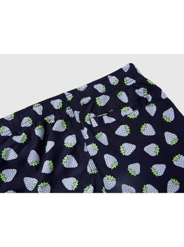 Benetton Badeshorts in Schwarz