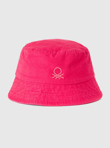 Benetton Sonnenhut in Pink