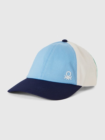 Benetton Pet lichtblauw/donkerblauw