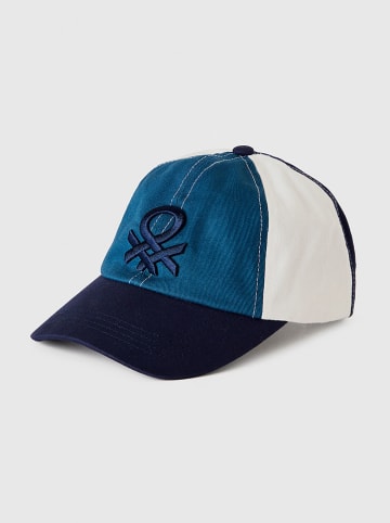 Benetton Cap in Dunkelblau/ Blau