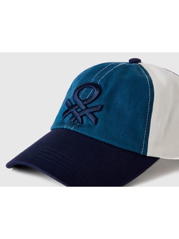 Benetton Cap in Dunkelblau/ Blau