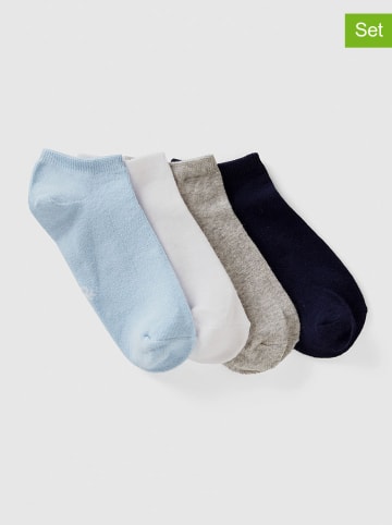 Benetton 4er-Set: Sneakerssocken in Bunt