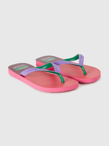 Benetton Zehentrenner in Rosa