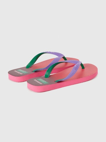 Benetton Zehentrenner in Rosa