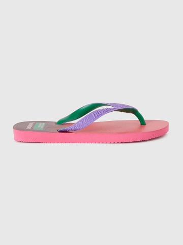Benetton Zehentrenner in Rosa