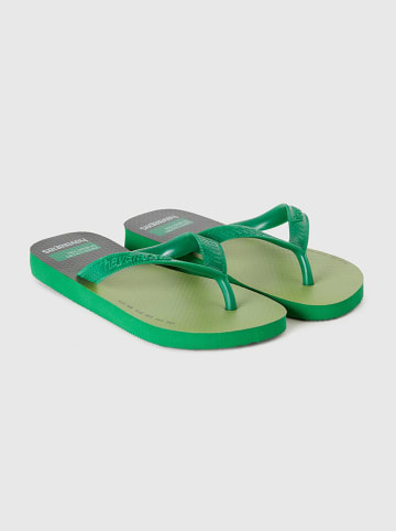 Benetton Zehentrenner in Grün