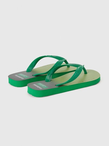 Benetton Zehentrenner in Grün