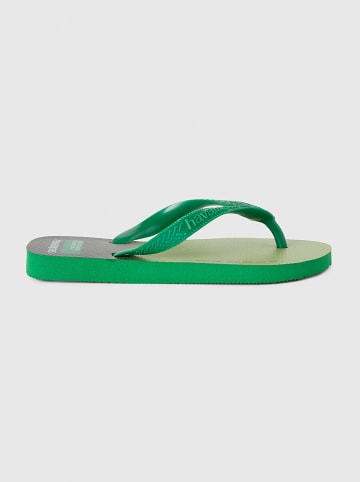 Benetton Zehentrenner in Grün