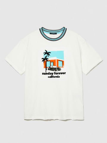 Sisley Young! Shirt in Weiß