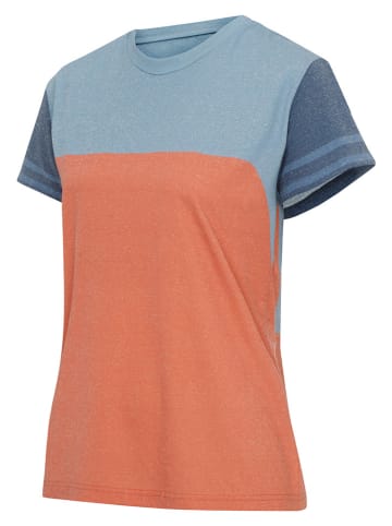 Protective Funktionsshirt in Orange/ Hellblau