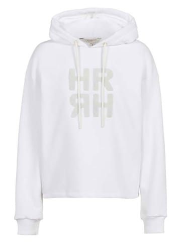 Herrlicher Hoodie in Weiß