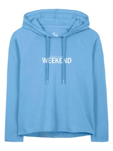 Herrlicher Hoodie in Hellblau