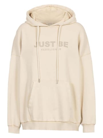 Herrlicher Hoodie in Beige