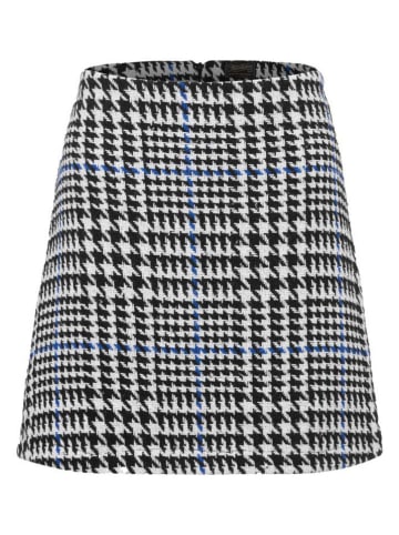 Herrlicher Tweed rok zwart/wit
