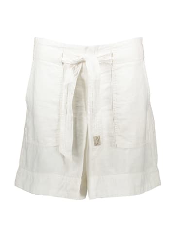 Herrlicher Leinenshorts "Nikole" in Weiß