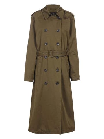 Herrlicher Trenchcoat in Khaki