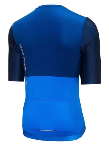 Protective Fietsshirt "Blue Velvet" donkerblauw/blauw