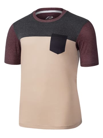 Protective Funktionsshirt in Beige/ Anthrazit