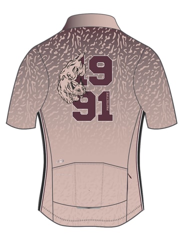 Protective Fahrradtrikot "Wild Cat" in Rosa/ Pink