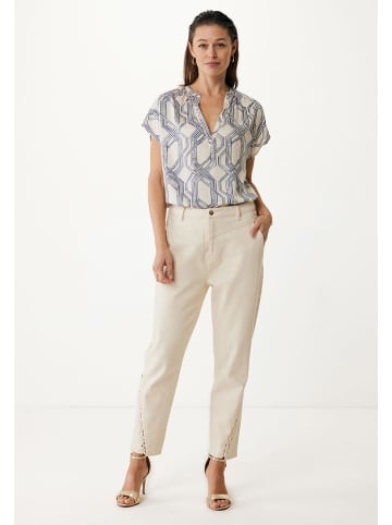 Mexx Blouse crème/blauw