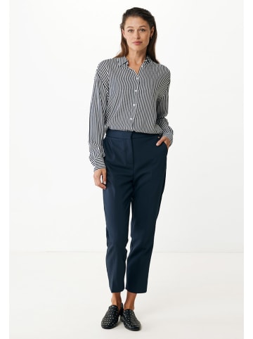 Mexx Blouse wit/donkerblauw